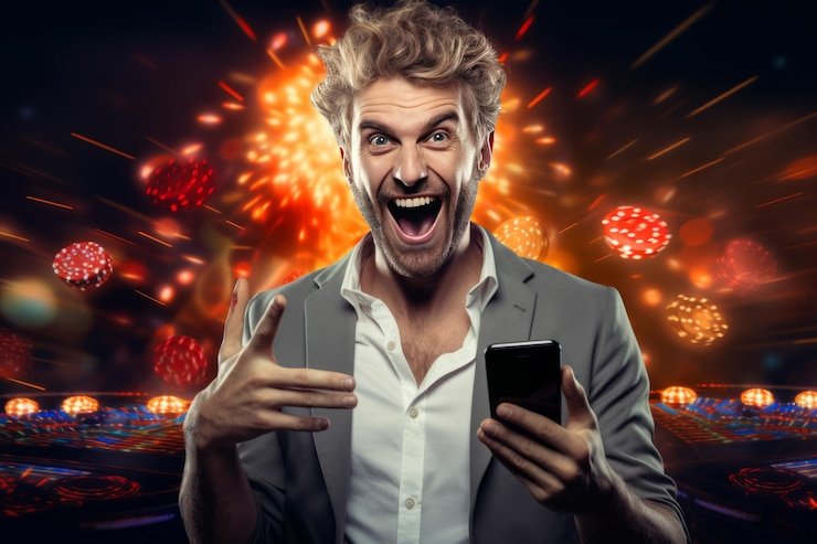 Meja AduQ ustoto dengan dealer profesional dan tampilan kartu pemain di layar mobile